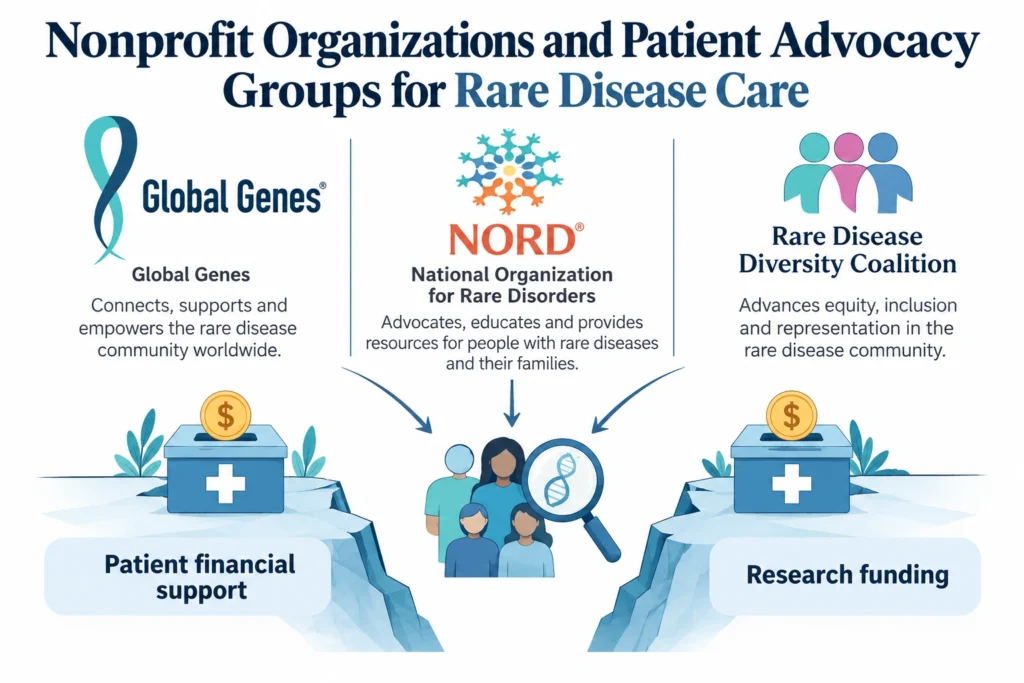 Nonprofit Organizations and Patient Advocacy Groups for Rare Disease Care