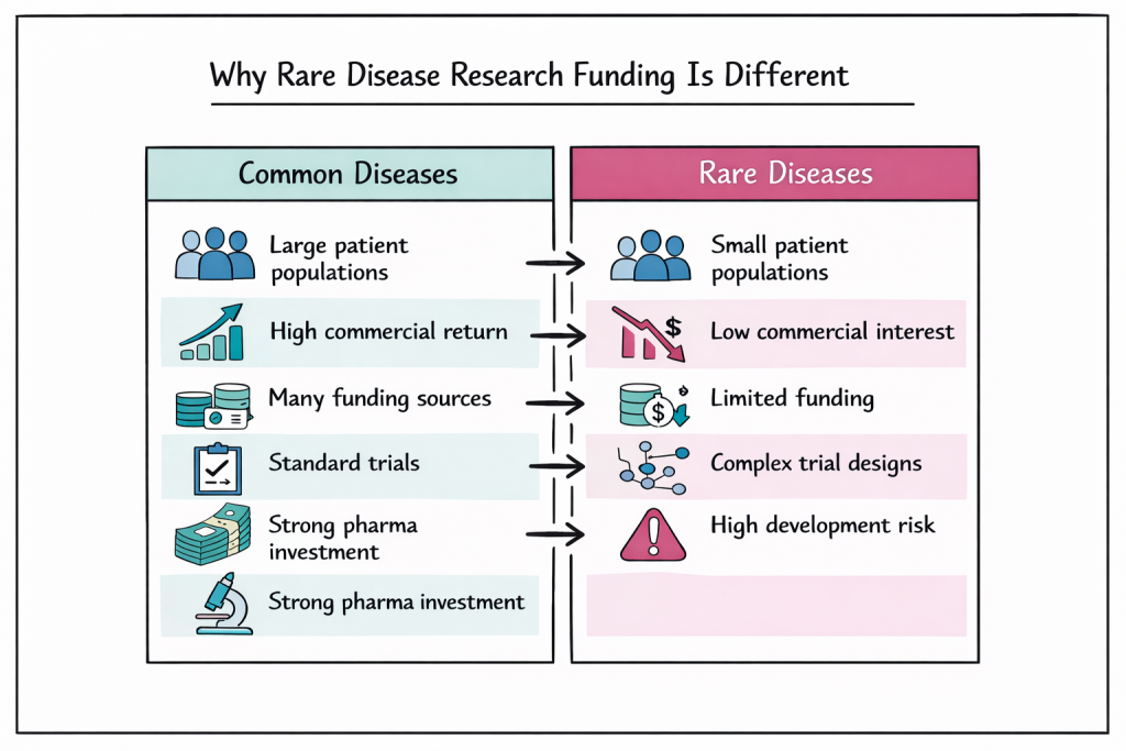 Why Rare Disease Research Funding Is Different