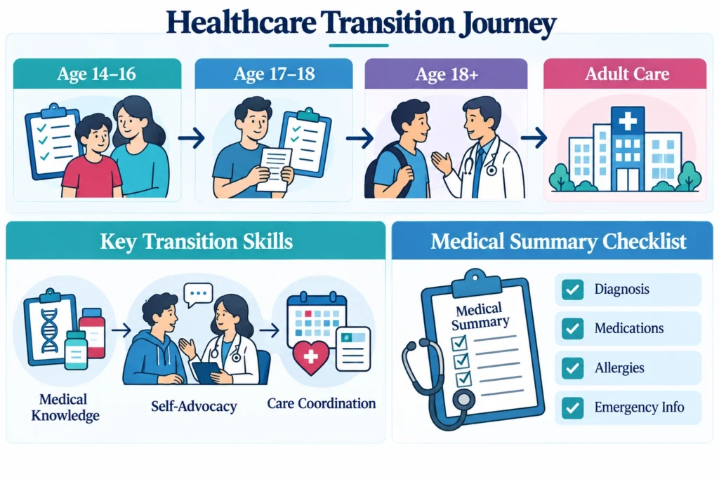 Healthcare transition journey
