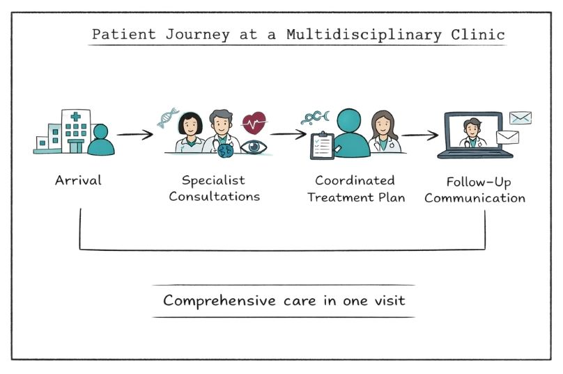 Patient Journey at a Multidisciplinary Clinic