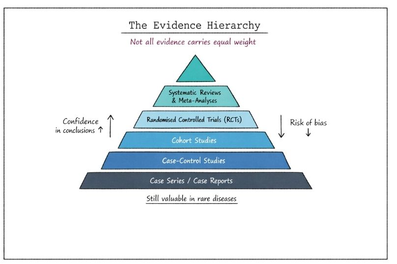 The research evidence hierarchy