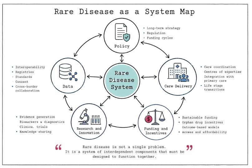 Rare Disease as a System Map