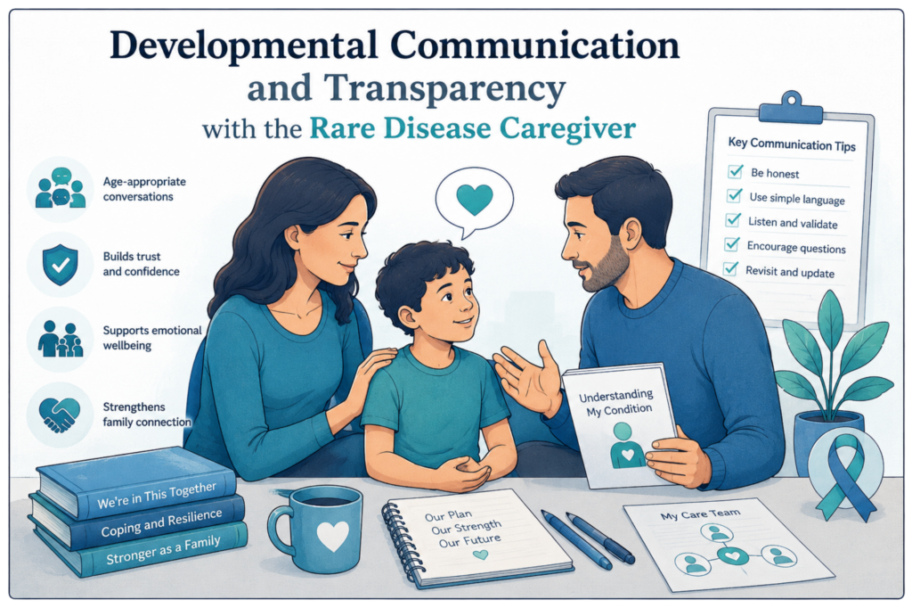 Developmental Communication and Transparency with the Rare Disease Caregiver