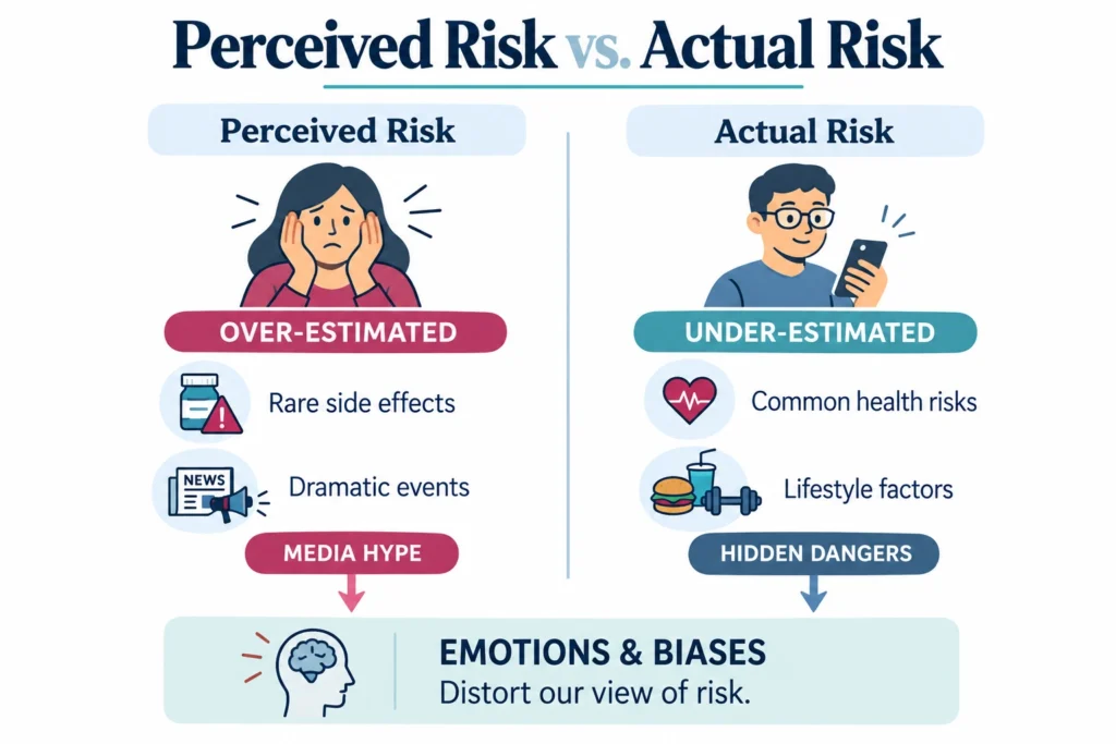 Perceived Risk Versus Actual Risk
