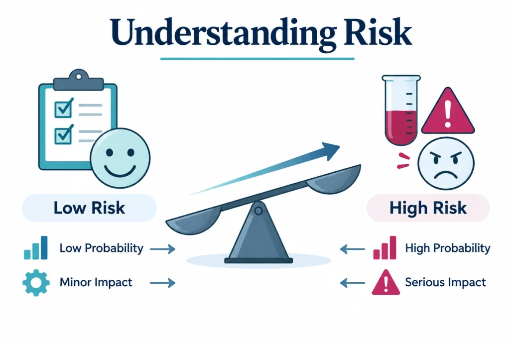 Understanding Low vs. high risk in health care