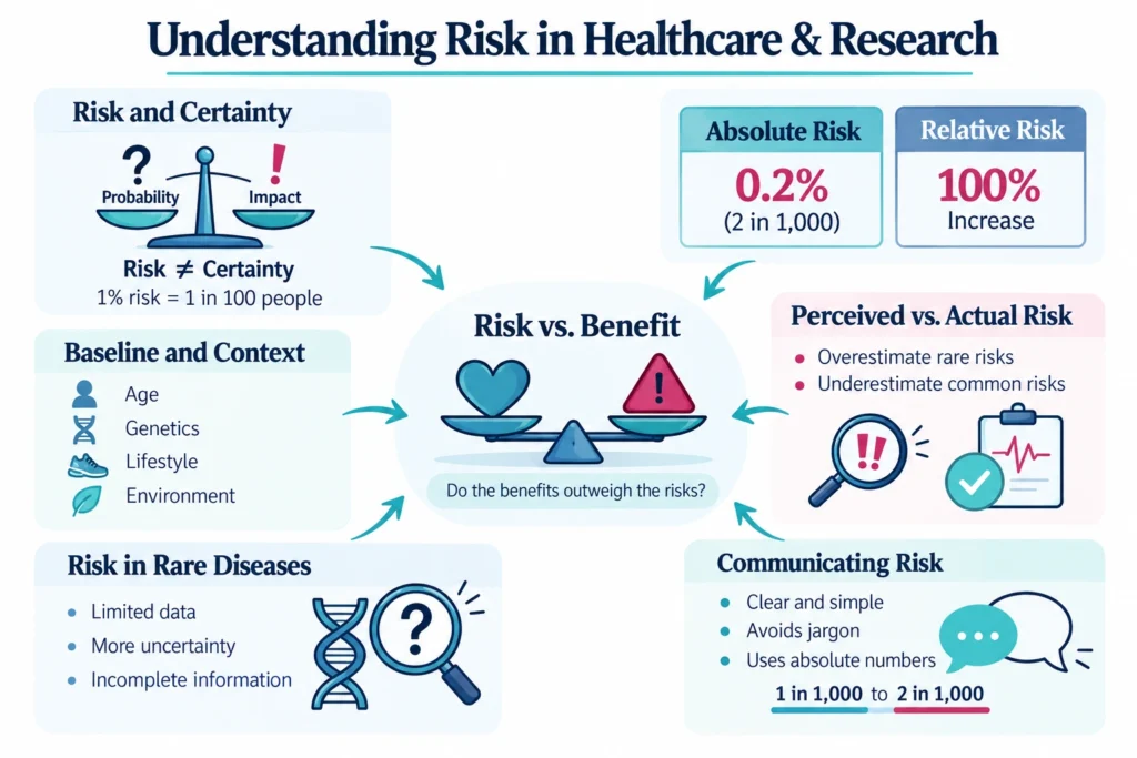 Understanding risk in healthcare