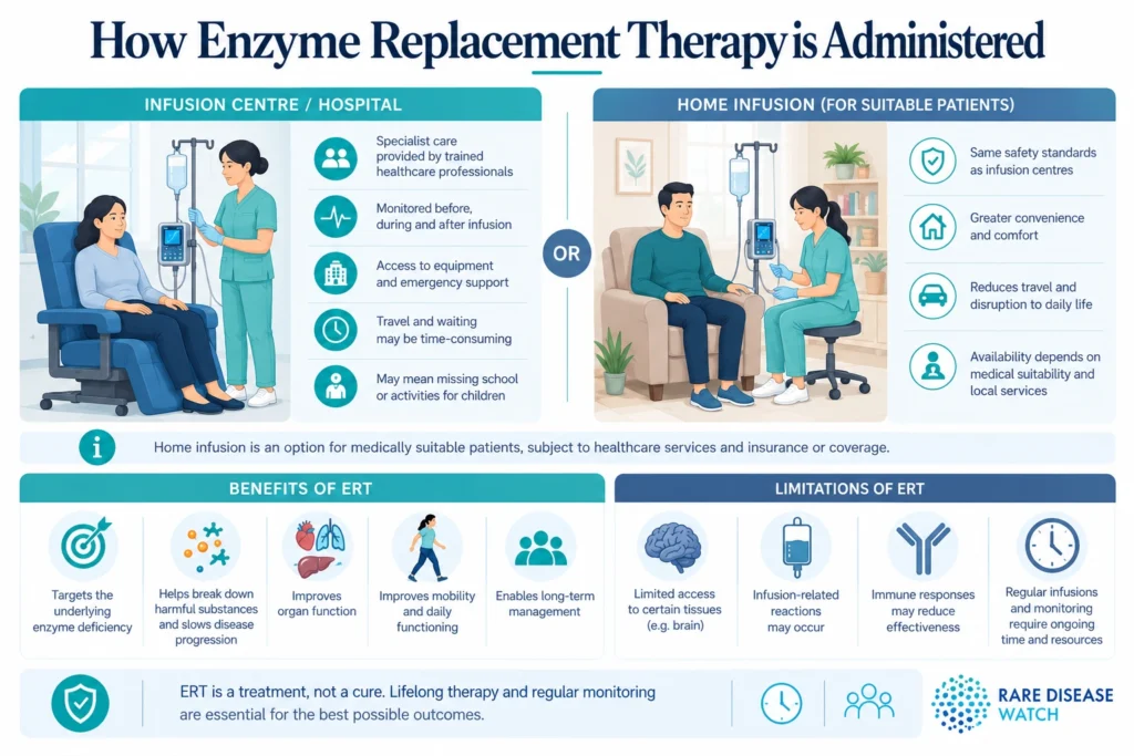 How Enzyme Replacement Therapy is Administered