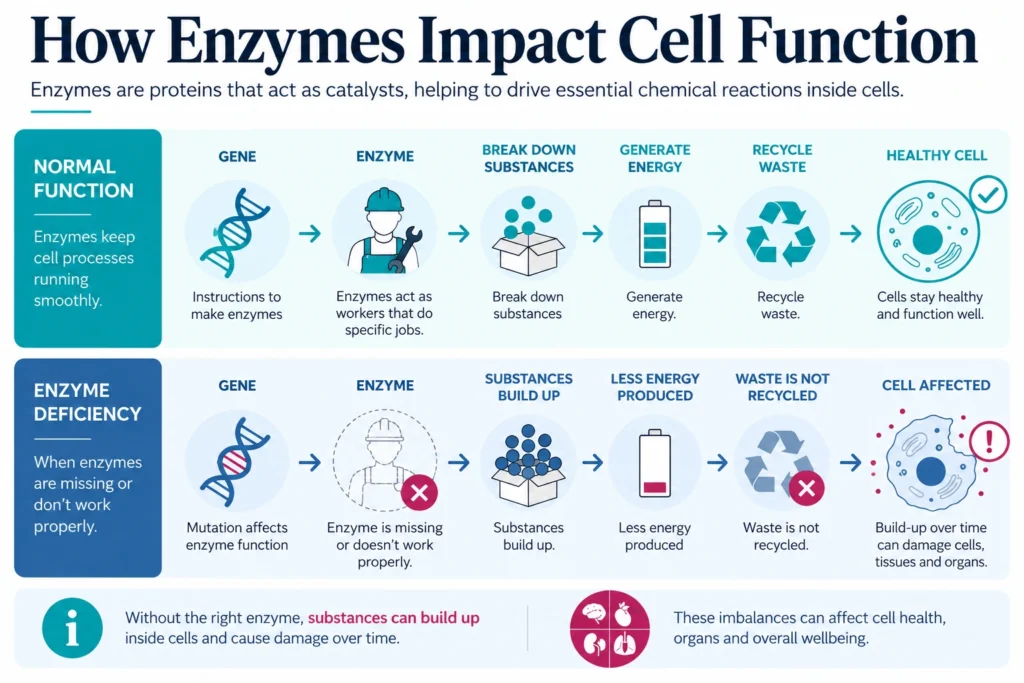 How Enzymes Impact Cell Function